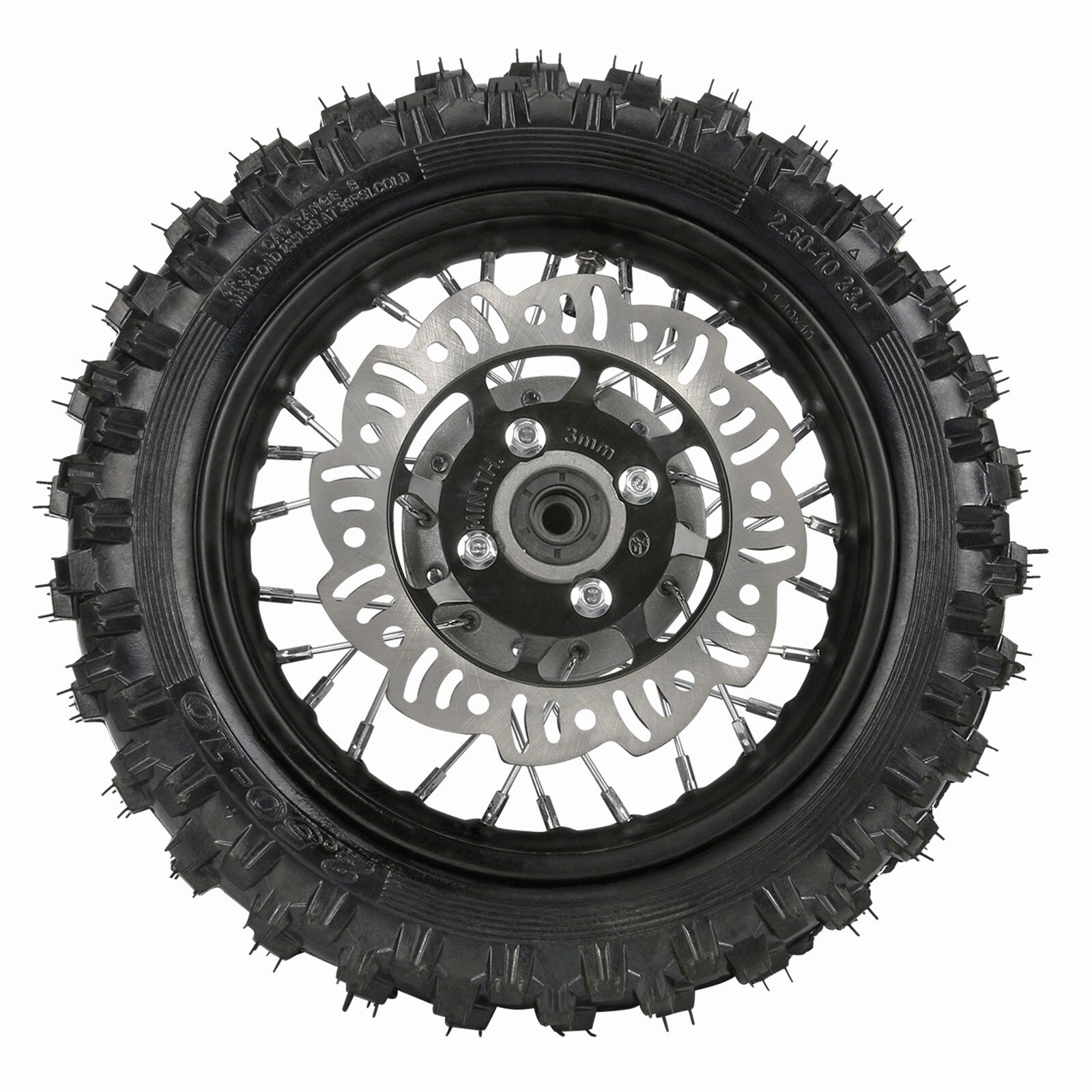 Front fork and 10-inch front and rear wheels 2.50-10 3.00-10 and swingarm Apollo SSR CRF50