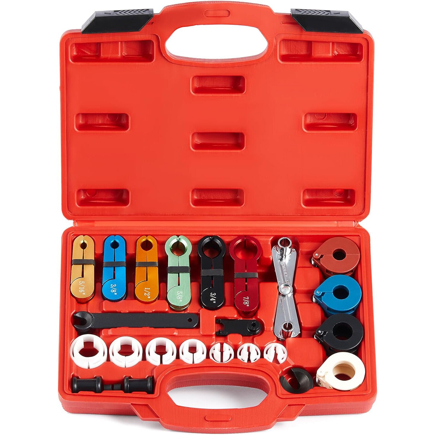 25Pcs A/C Fuel Transmission Oil Cooler Line Disconnect Tool Kit for Ford for Chevy