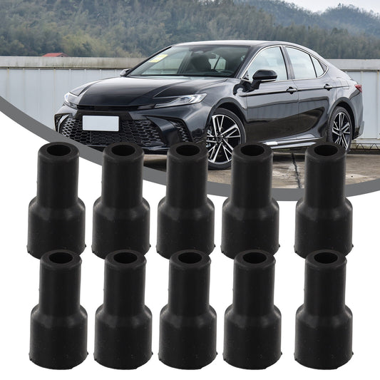 10x Sparkplug Cap Connector Ignition Coil Plug Tip Cover for Toyota