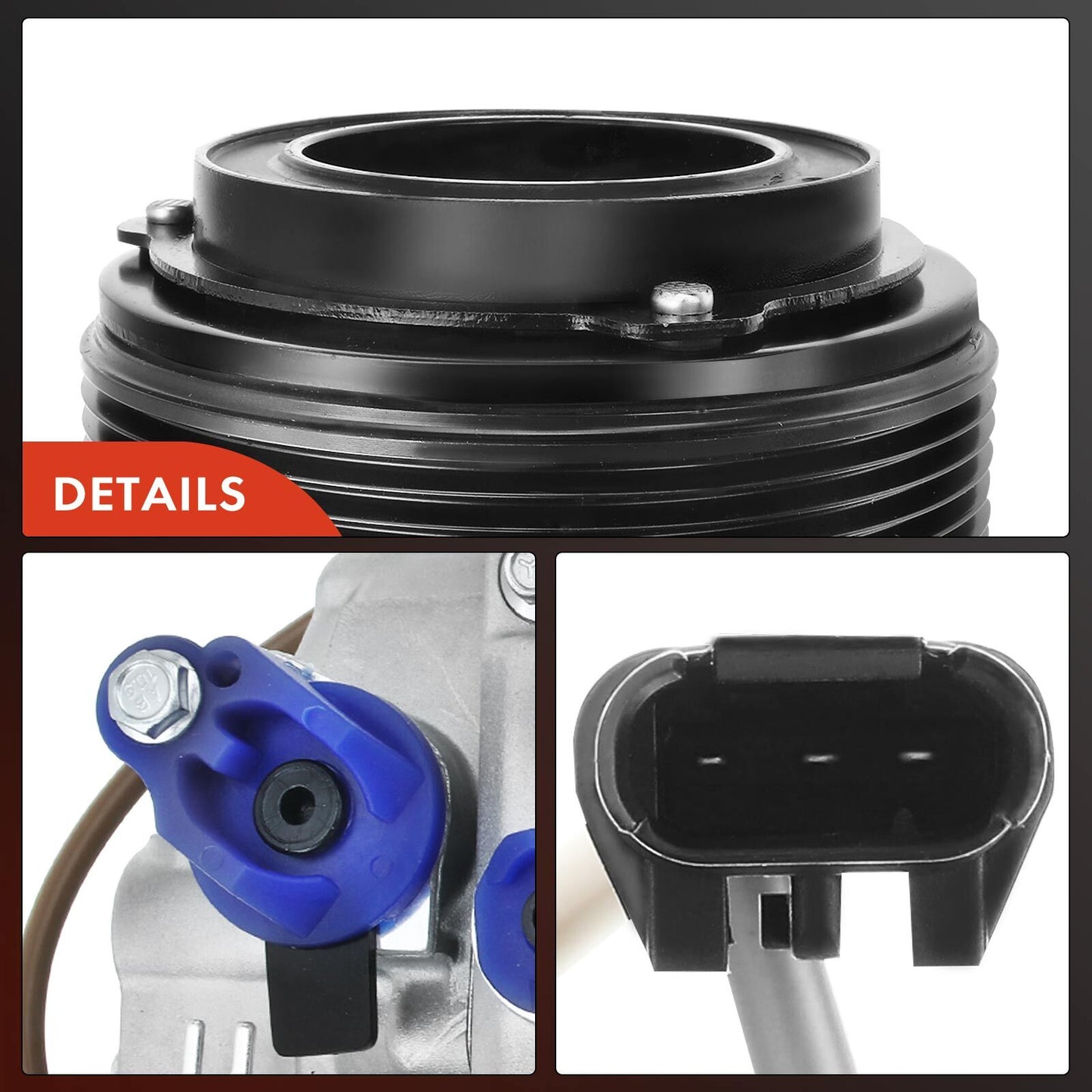 AC A/C Compressors Clutch for BMW 335i 435i 535i 640i 740i 740Li M2 M3 X5 X6