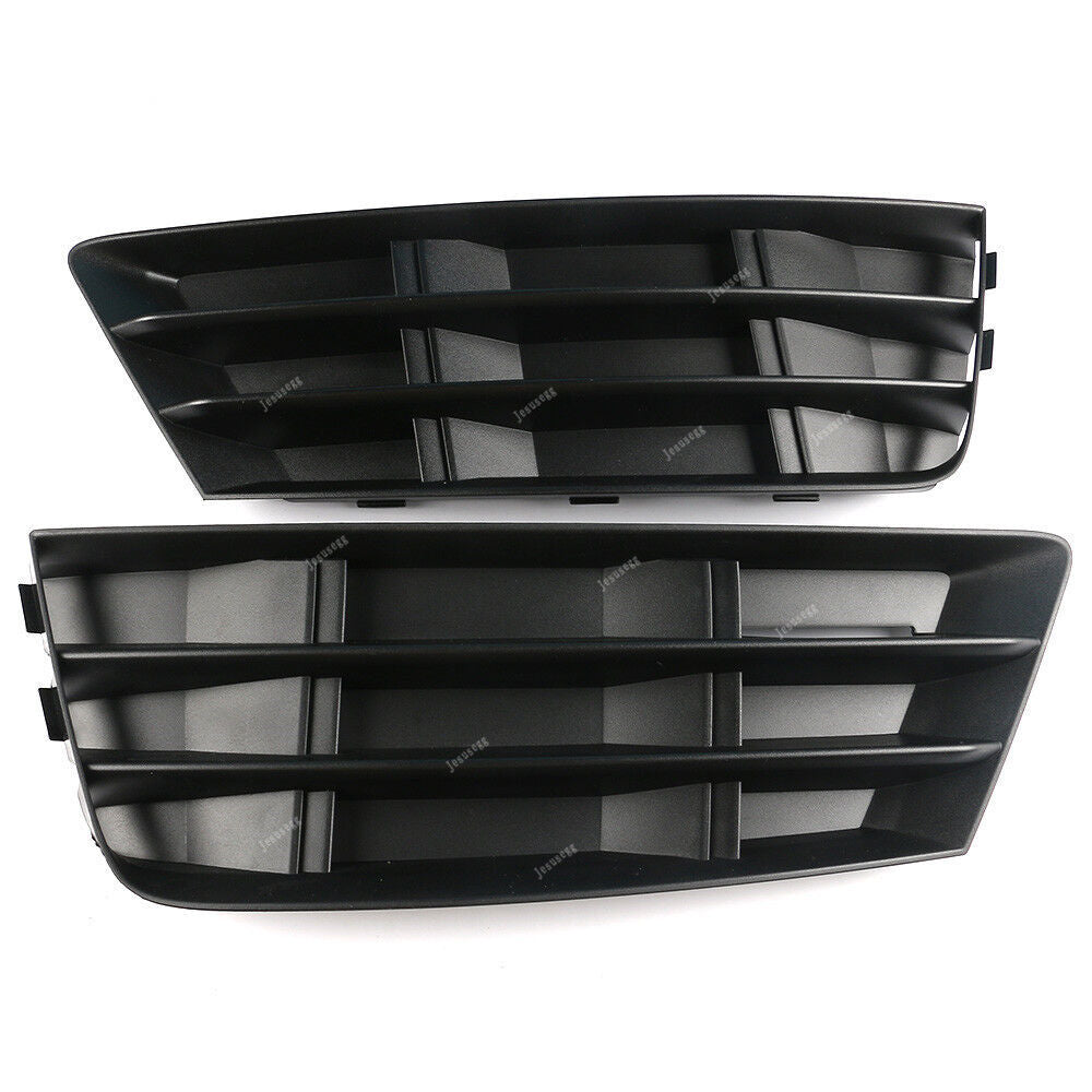 Left Side+Right Side Front Bumper Lower Grill Fit for Audi A4 B9 2016 2017 2PCS
