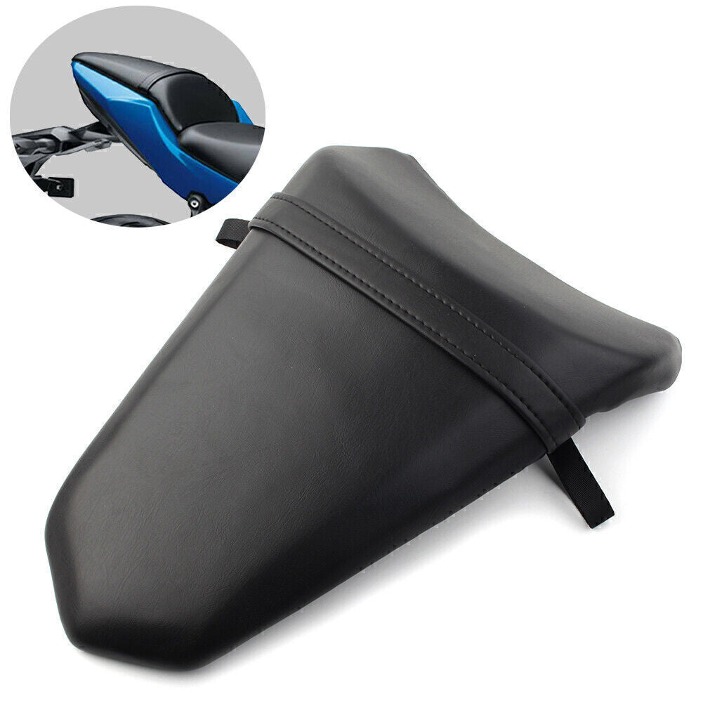 Motorcycle Rear Passenger for Seat Fit for Kawasaki 650 EX650 2017-2019 Black