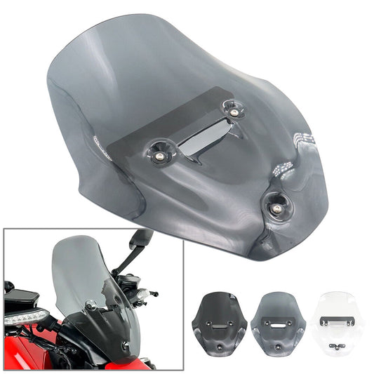 Motorcycle Front Fairings Windshield Wind Screen fit for Ducati Diavel V4 23-25
