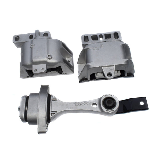 for VW for Golf GTI 1.8 Engine Motor Mounts Auto Transmission Mount 3PCS 1J0199555AJ