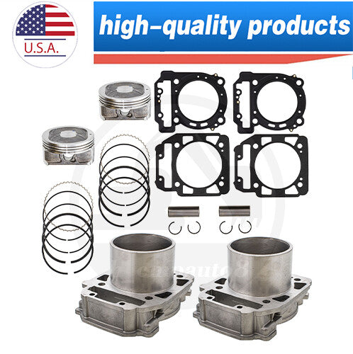 Cylinder Piston Kit Front Rear for Bombardier BRP Can-Am Outlander Max 800 06-15
