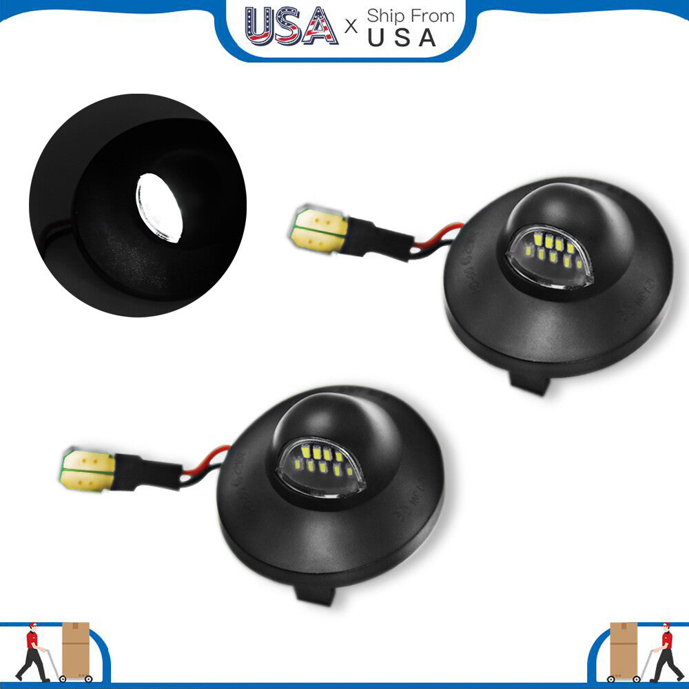 2Pcs Rear LED License Plate Number Lights Lamps Bulbs For 1983-2011 for Ford Ranger