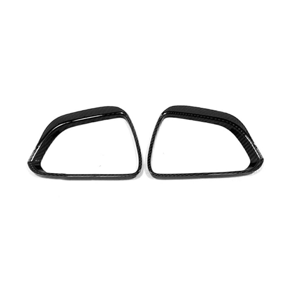 Spiegelkappen Au?enspiegelkappe Auto Kohlefaser F¨¹r for Tesla Model 3 2017-21