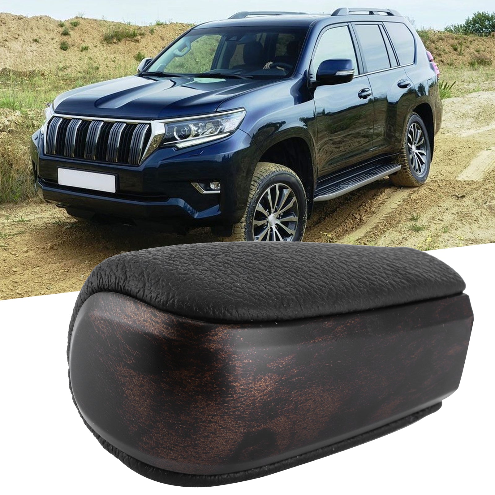 Gear Shift Knob Stick Shifter Lever Hand Ball Car For Prado