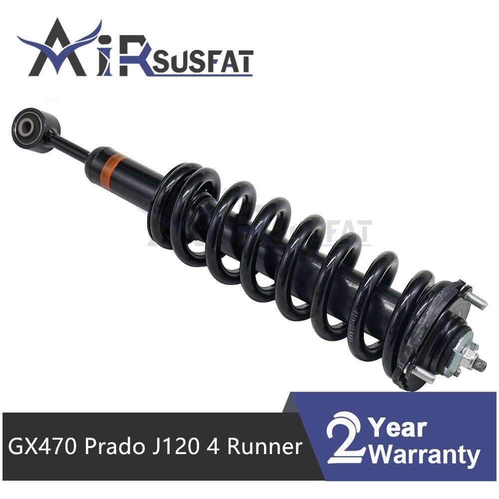 Pair Front LR Shock Struts Coil Spring for Lexus GX470 for Land Cruiser Prado J120