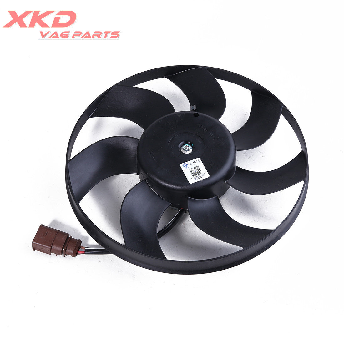 Air conditioning cooling fan assembly suitable for Volkswagen for Jetta , for Golf GTI, for Passat B6