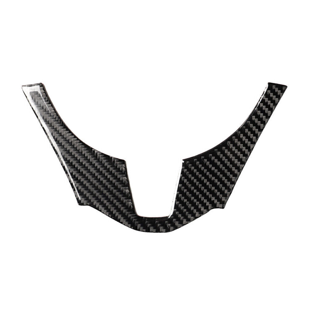 Carbon Fiber Interior Steering Wheel Cover Trim for Mazda 3 Axela 2014-2016
