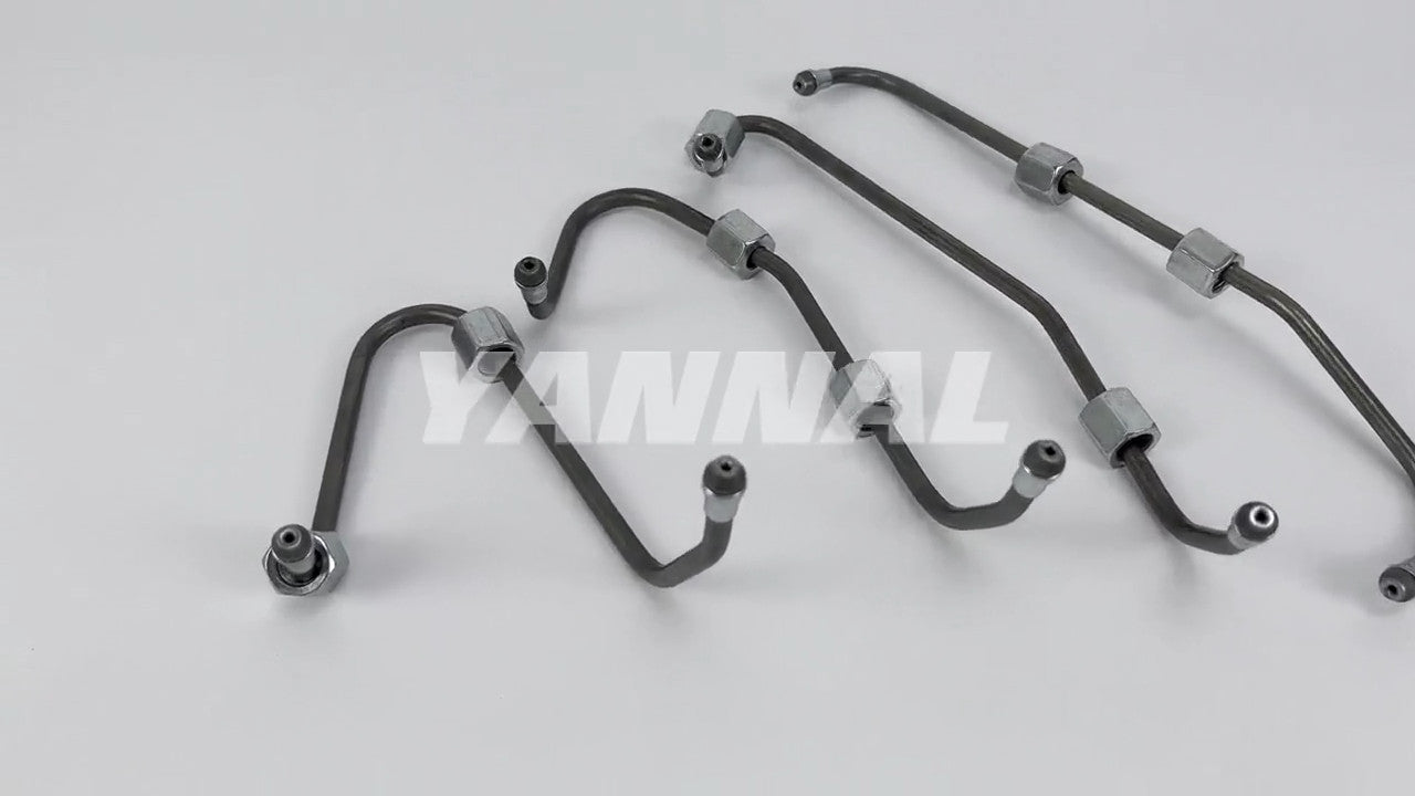 V1505 Fuel Injection Pipe 16271-53712 - Suitable for Kubota Excavator Parts