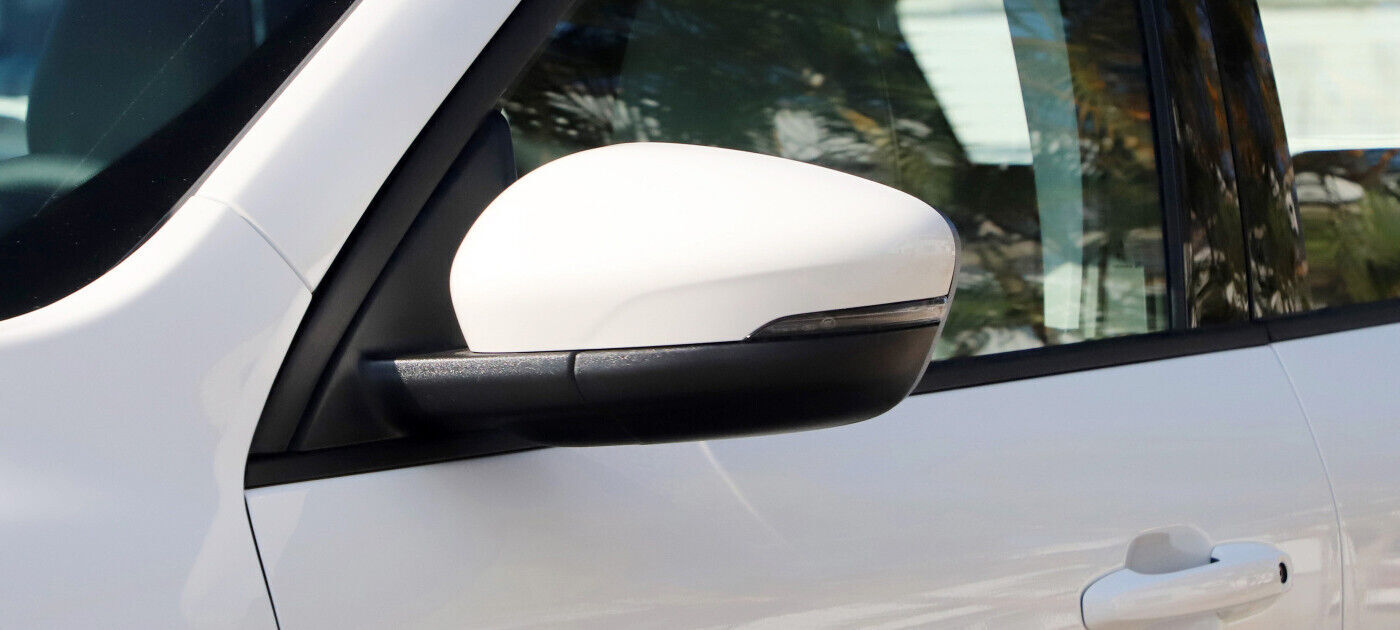 White Left Side Rear View Mirror Cap Mirror Shell Housing for Ford Escape 20-22