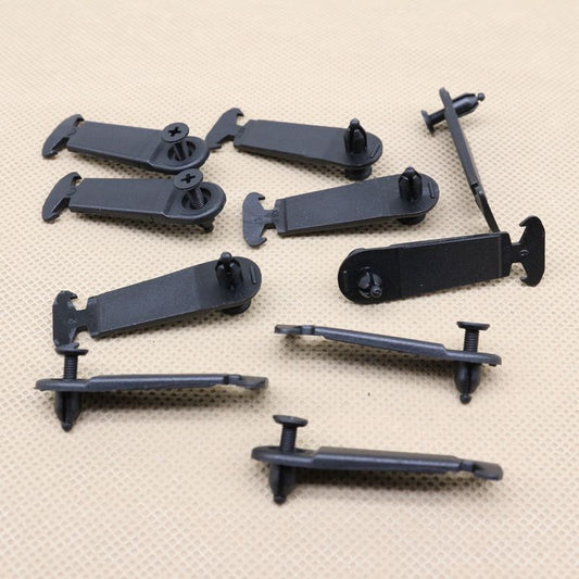 10-Piece Door Weatherstrip Decorative Clip Fixing Buckle for Mazda D061-58-763