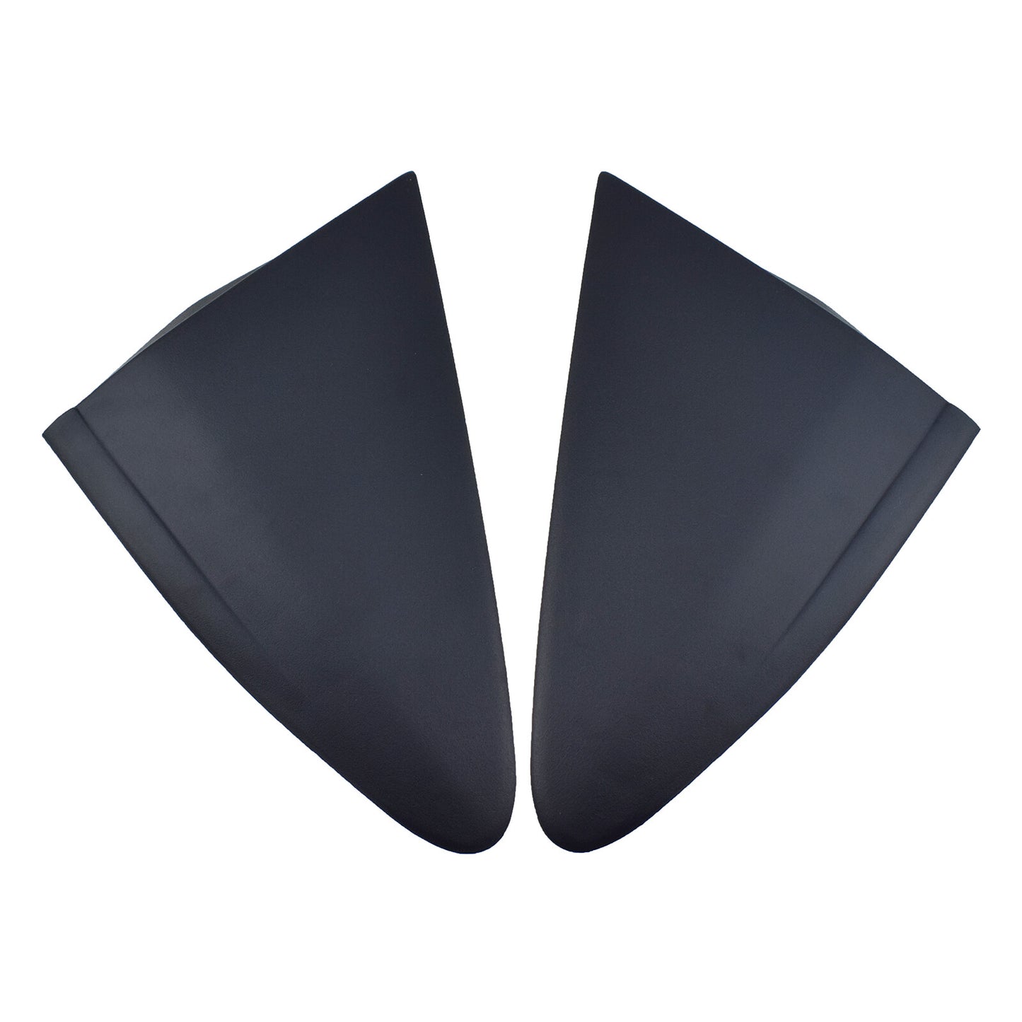2Pcs Left  Right Fender Mirror Molding Triangle Trim for Toyota Yaris 2012-2014