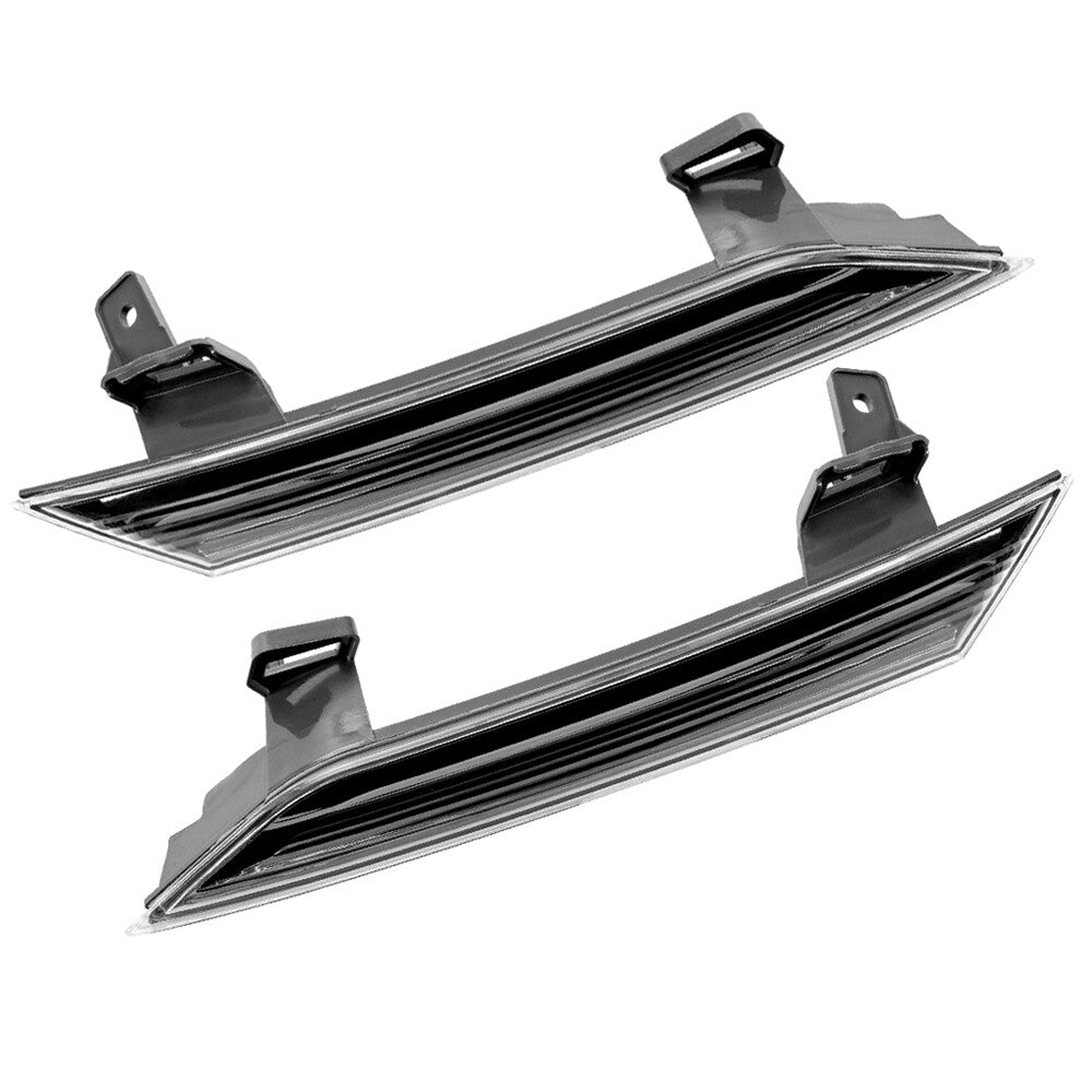 Pair Fits 2009-2013 for Nissan Murano Right Left Front Headlight Reflector Panels