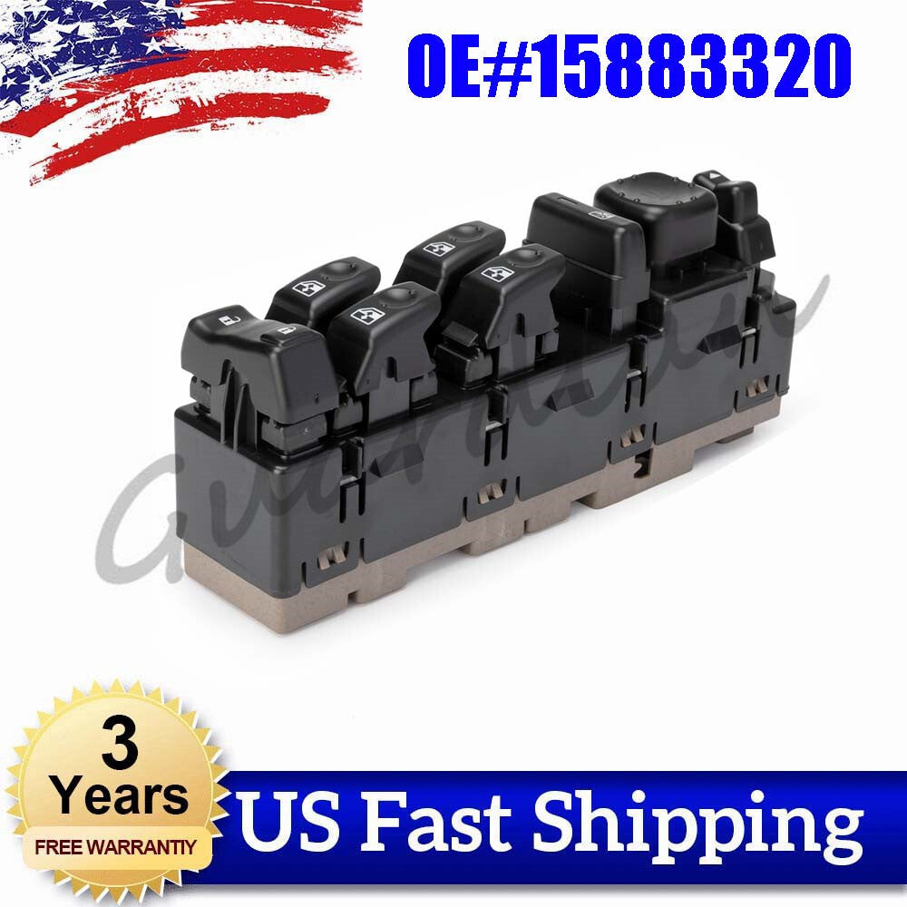 15883320 Power Window Switch Front Driver Left for GimChill for YUKON 2500 1500 for Chevrolet