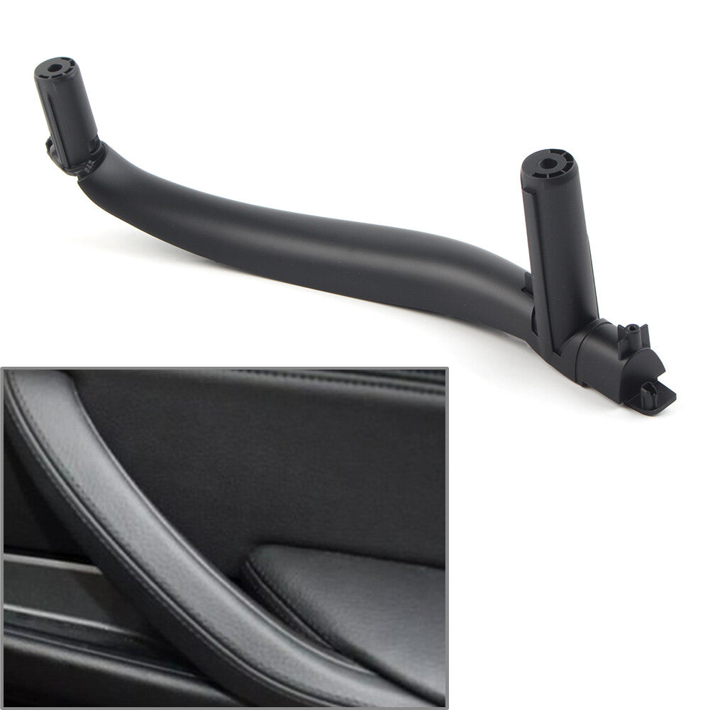 Car Inner Interior Door Pull Handle Trim Cover ABS for BMW X5 X6 F15 F16 Black