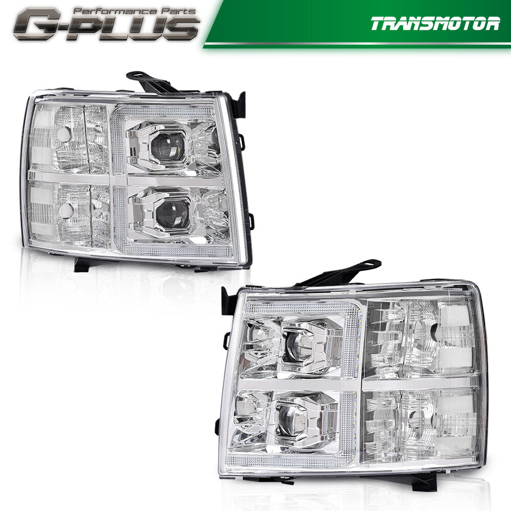 2007-2013 LED DRL (Red, Purple, Red and White) and Cyan, Red and Green Lights