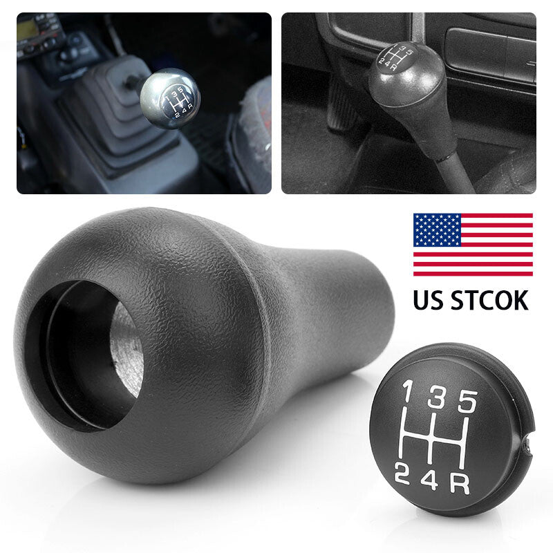 5 Speed Shift Lever Knob 52104174 fit for Dodge for Ram 1500 2500 for Jeep for Wrangler Cherokee