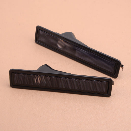 2pcs Front Side Marker Light Cover Lens Fit for BMW E30 E32 E34 318i 325i 735i