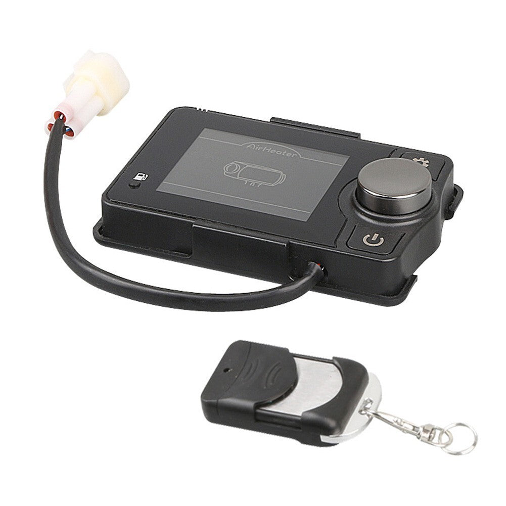 12V/24V Compatible-BT Control Diesel Parking Heater LCD Switch + Remote Control
