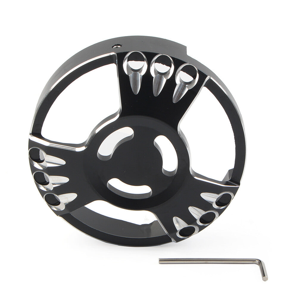 for Harley XL883 2013+ Derby Timing Timer Cover CNC Aluminum Black Motor Bike D