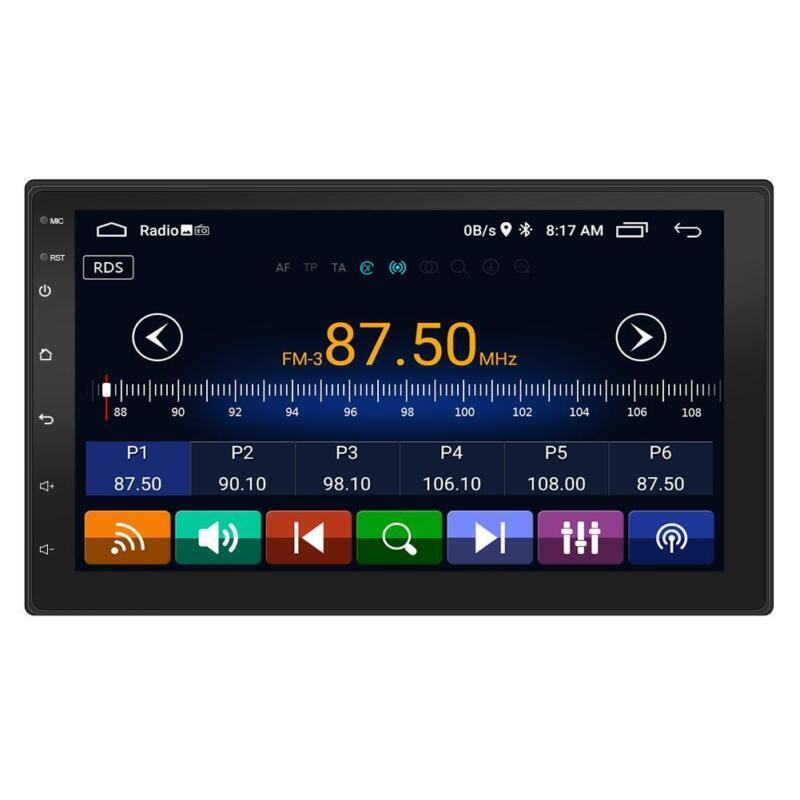 Auto Navigation7 in Radio Stereo Multimedia Player Touch Screen Android 10.1 GPS
