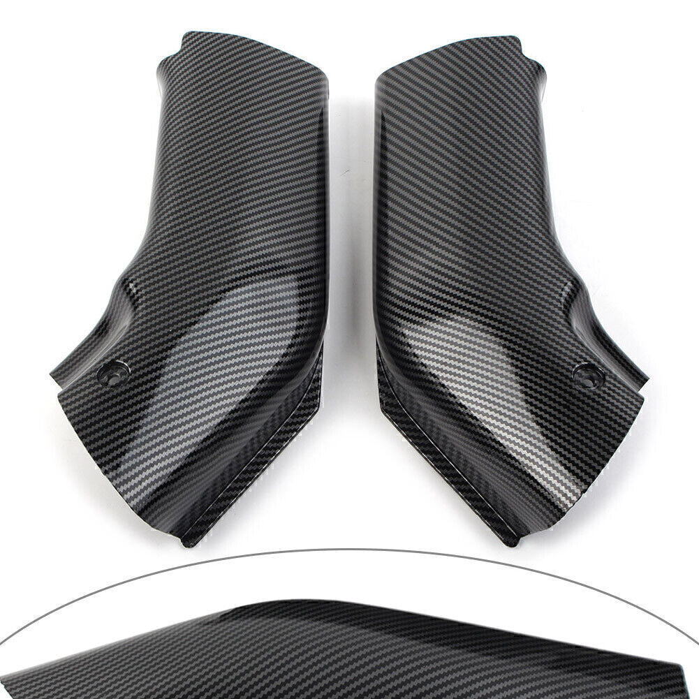 Carbon Fiber Front Side Dash for RAM Air Duct Cover Fairing Fit ZX6R 2000-2002