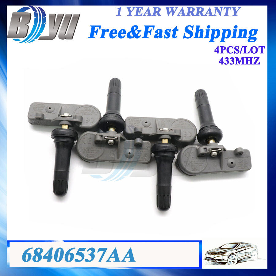 68406537AA 68241067AB TPMS Tire Pressure Sensor for Dodge for Jeep for Chrysler 433MHz