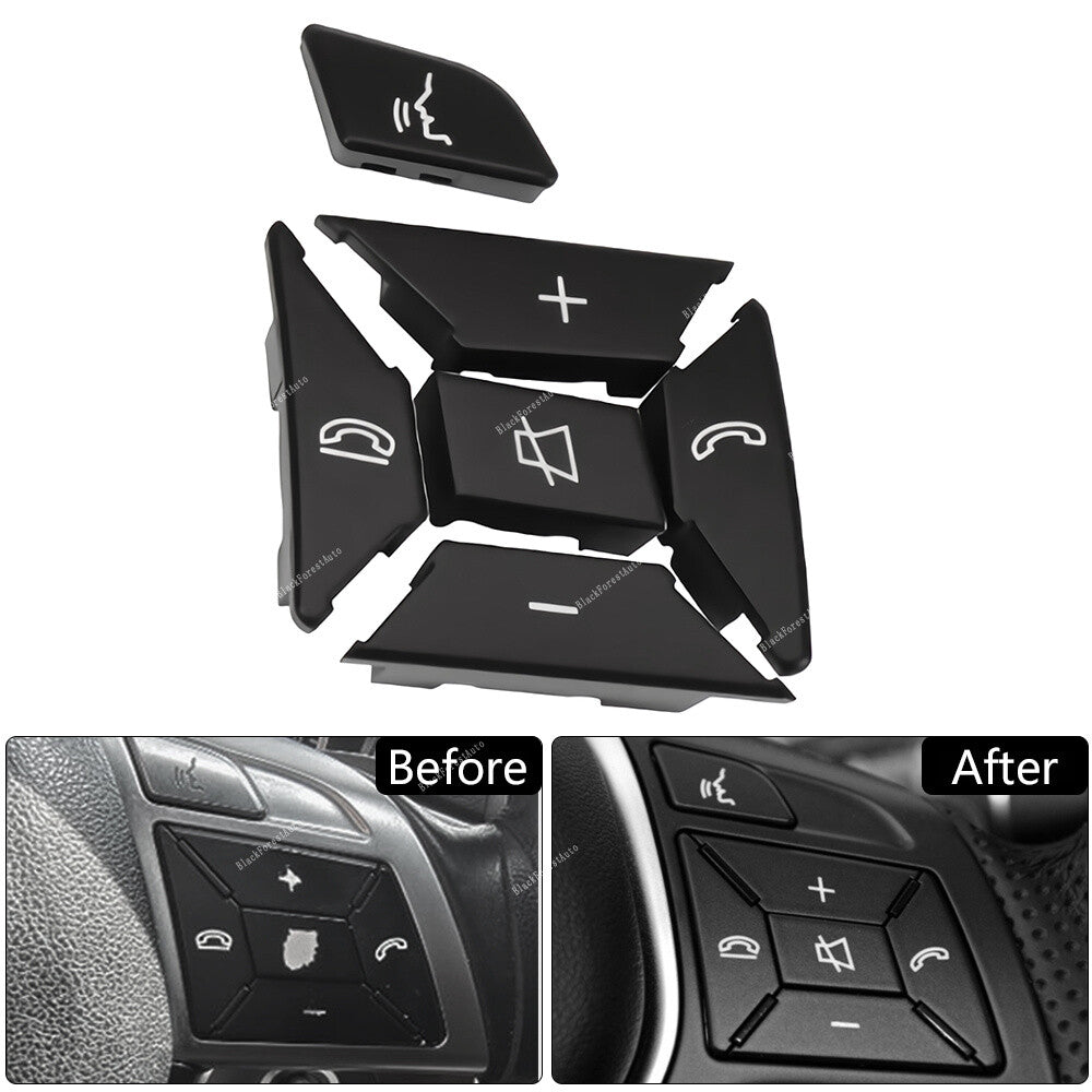 for Mercedes C Class Black Right Steering Wheel Control Menu Switch Button