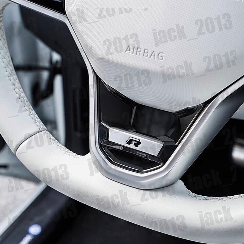ABS R Style Inner Steering Wheel Cover Trim for Volkswagen for VW ID.4 ID4 2021-2024