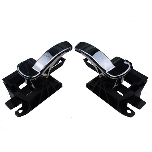 for Nissan Qashqai 2007- 2014 A pair Interior Door Handles Left  Right Chrome