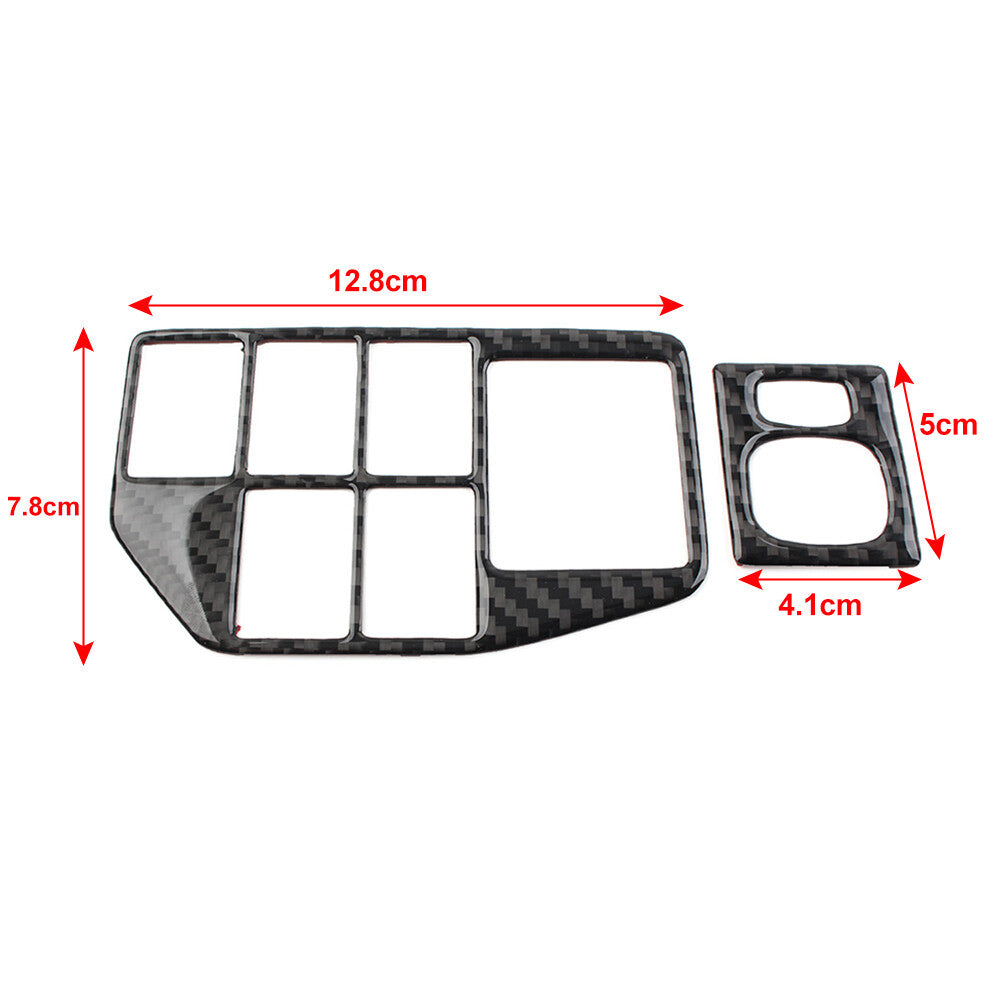 RHD Car Headlight Lamp Switch Button Trim Frame for Toyota Prius 2012-2015