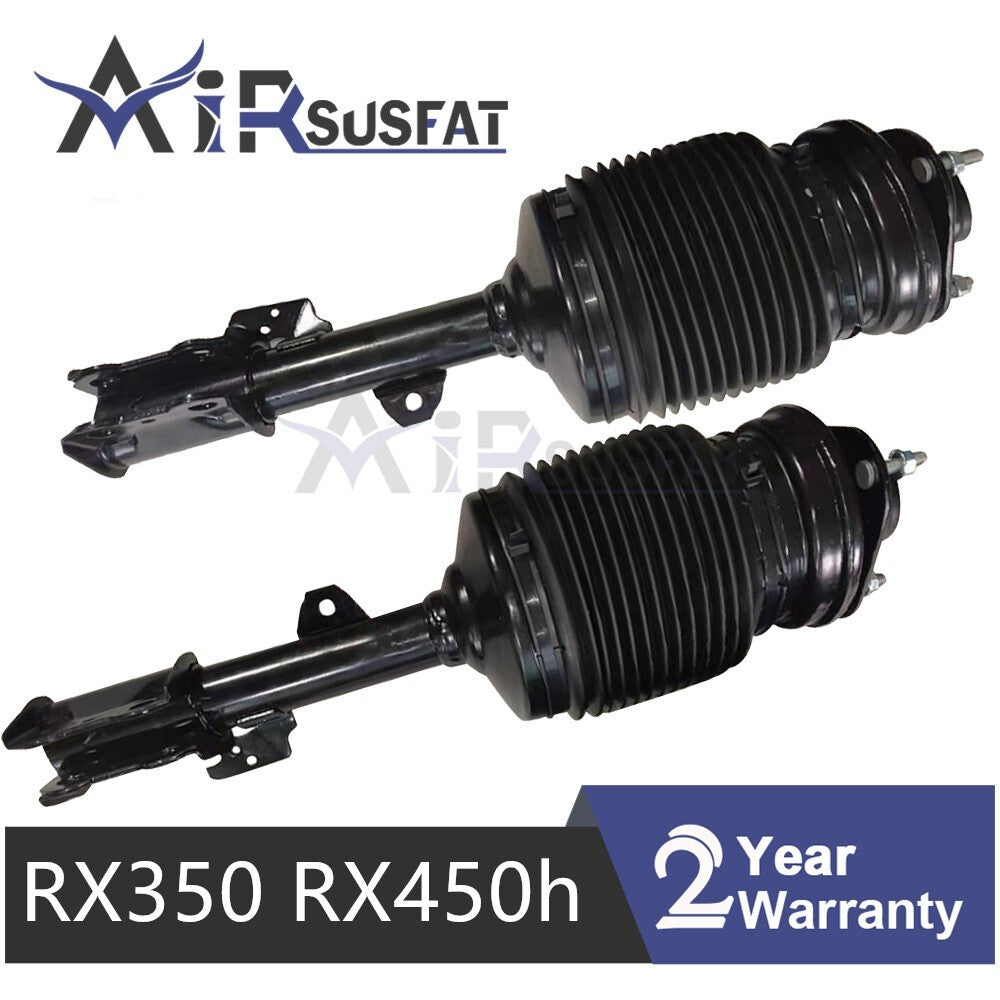 Pair Front Air Suspension Shock Strut for Lexus RX270 / RX350 RX450h AWD 2009-15