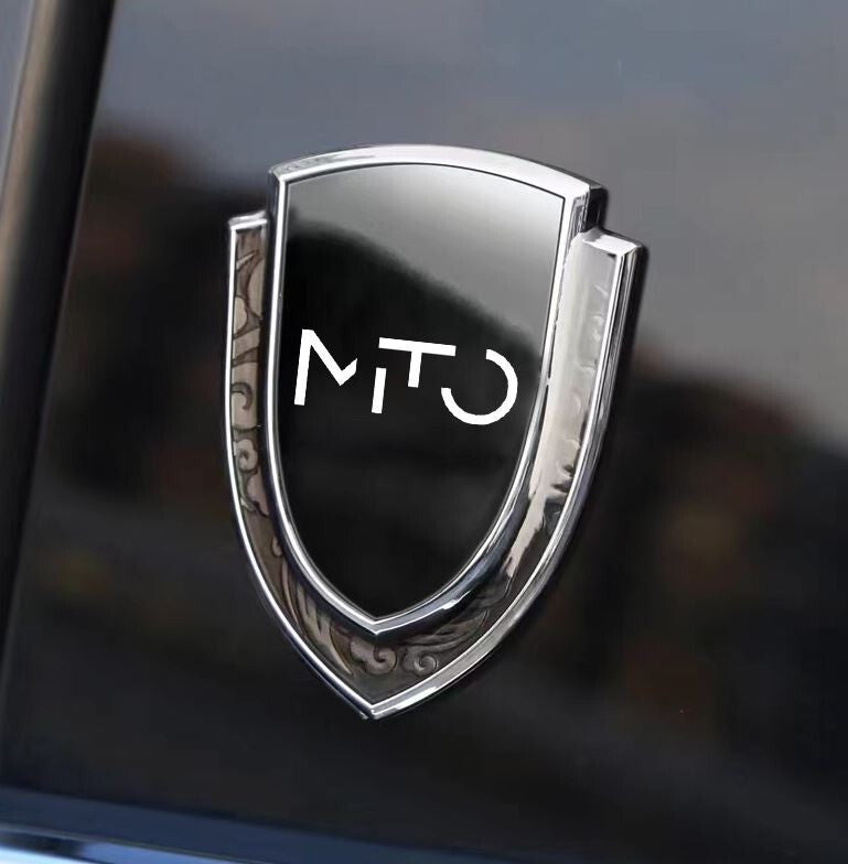 Black side fender and window badge decals for Volvo C30 cars.