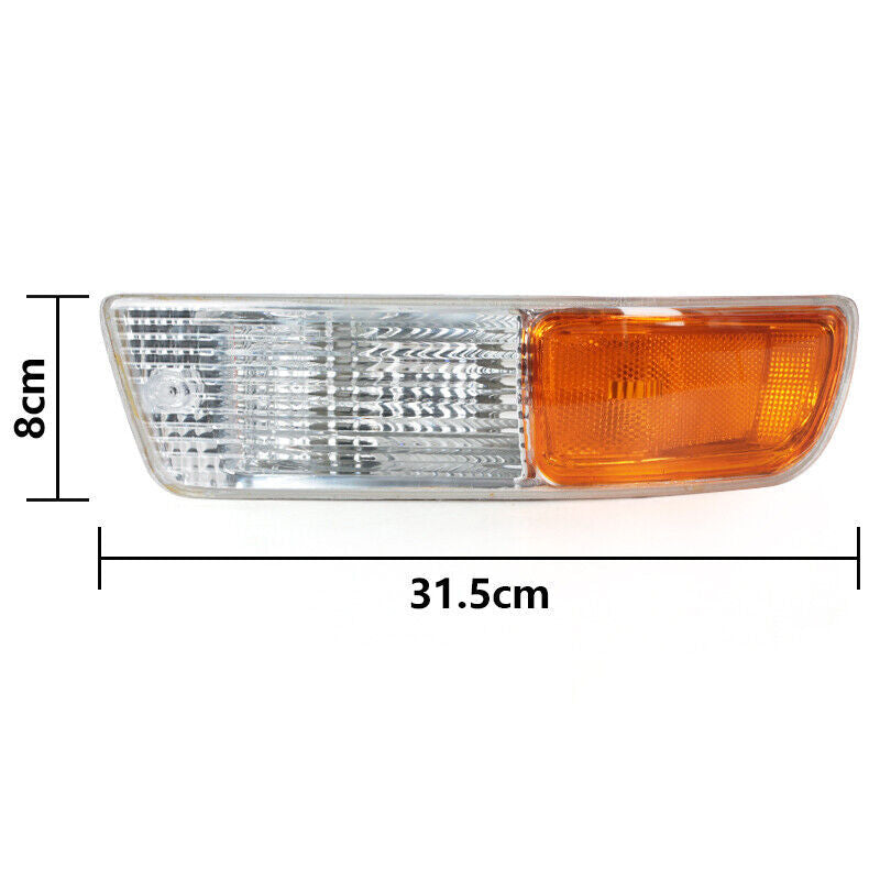 Applicable to for Toyota RAV4 1998-1999, right yellow front bumper fog light, no bulb, no wire.