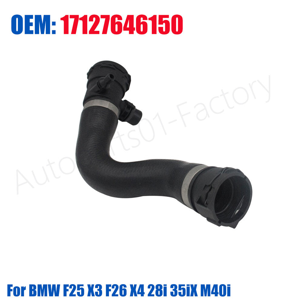 Upper Radiator Hose for BMW F25 X3 F26 X4 28i 35iX M40i XDrive35i N55 2009-2018
