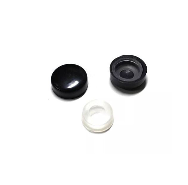 1 piece car license plate frame cover cap, trunk 4-hole black, suitable  for ford  .