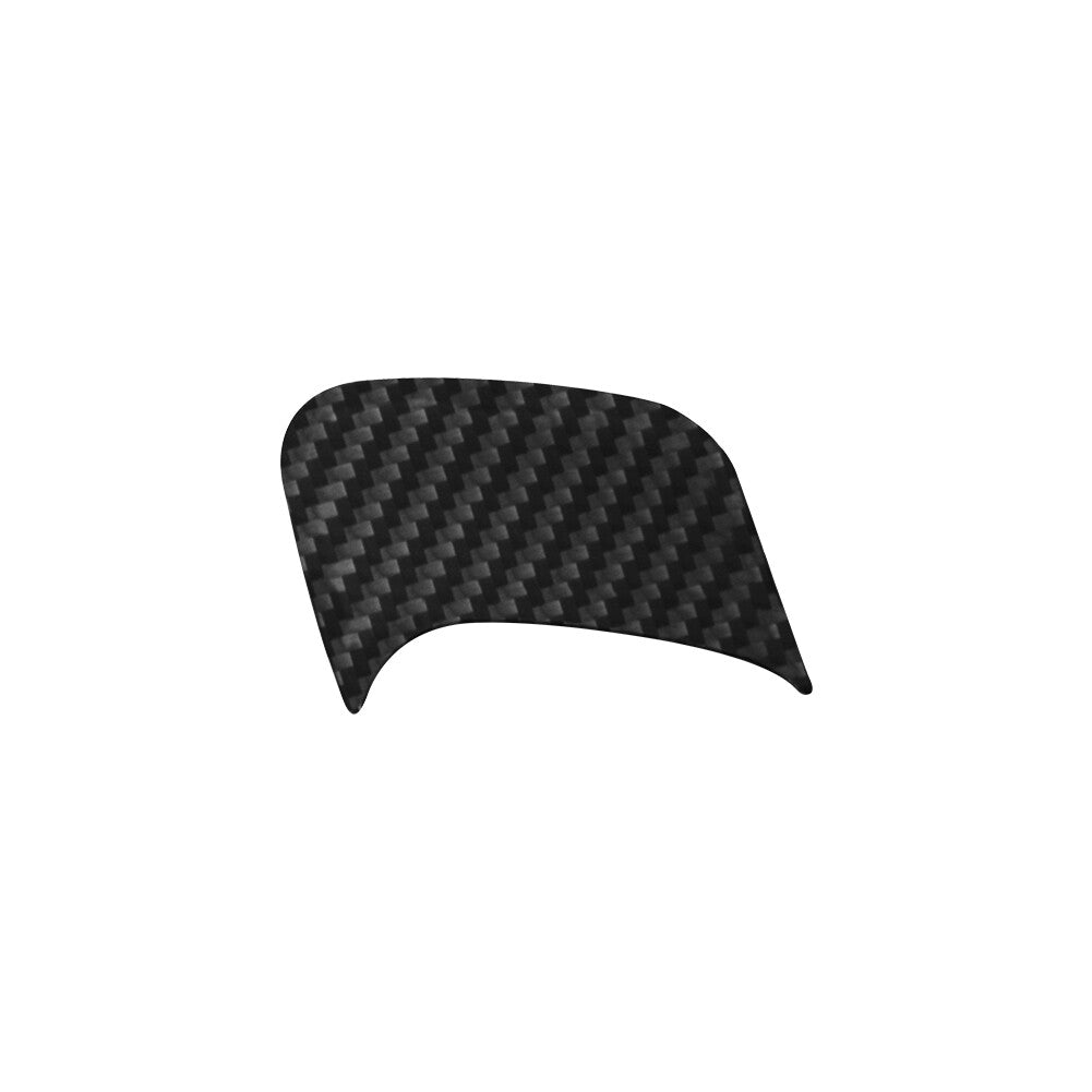 Carbon Fiber Driver Door Handle W/O Buttons Trim for Honda Ridgeline 2017-2020