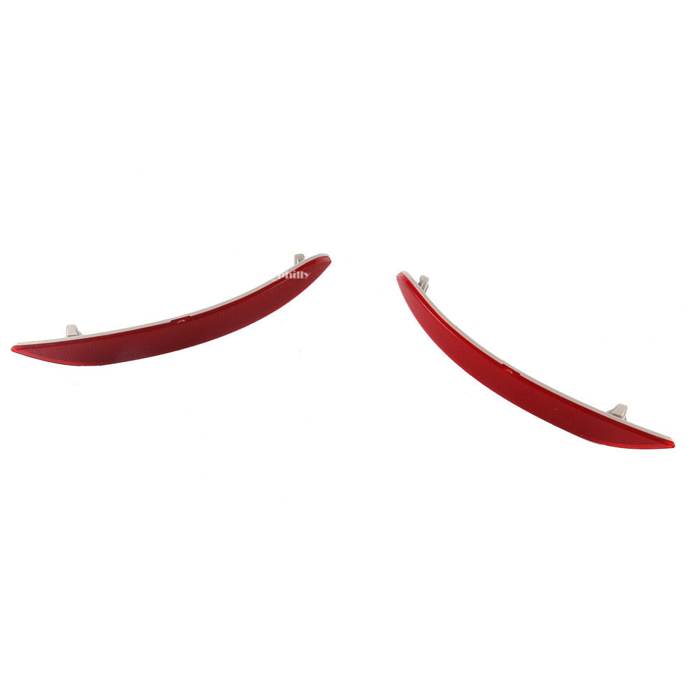 2Pcs Left Right Rear Bumper Reflector Light Lamp Red for BMW E84 X1 2013-2015