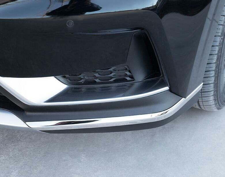 for Kia Carnival 2022-2023 FrontRear Bumper Side Protector Corner Covers Chrome