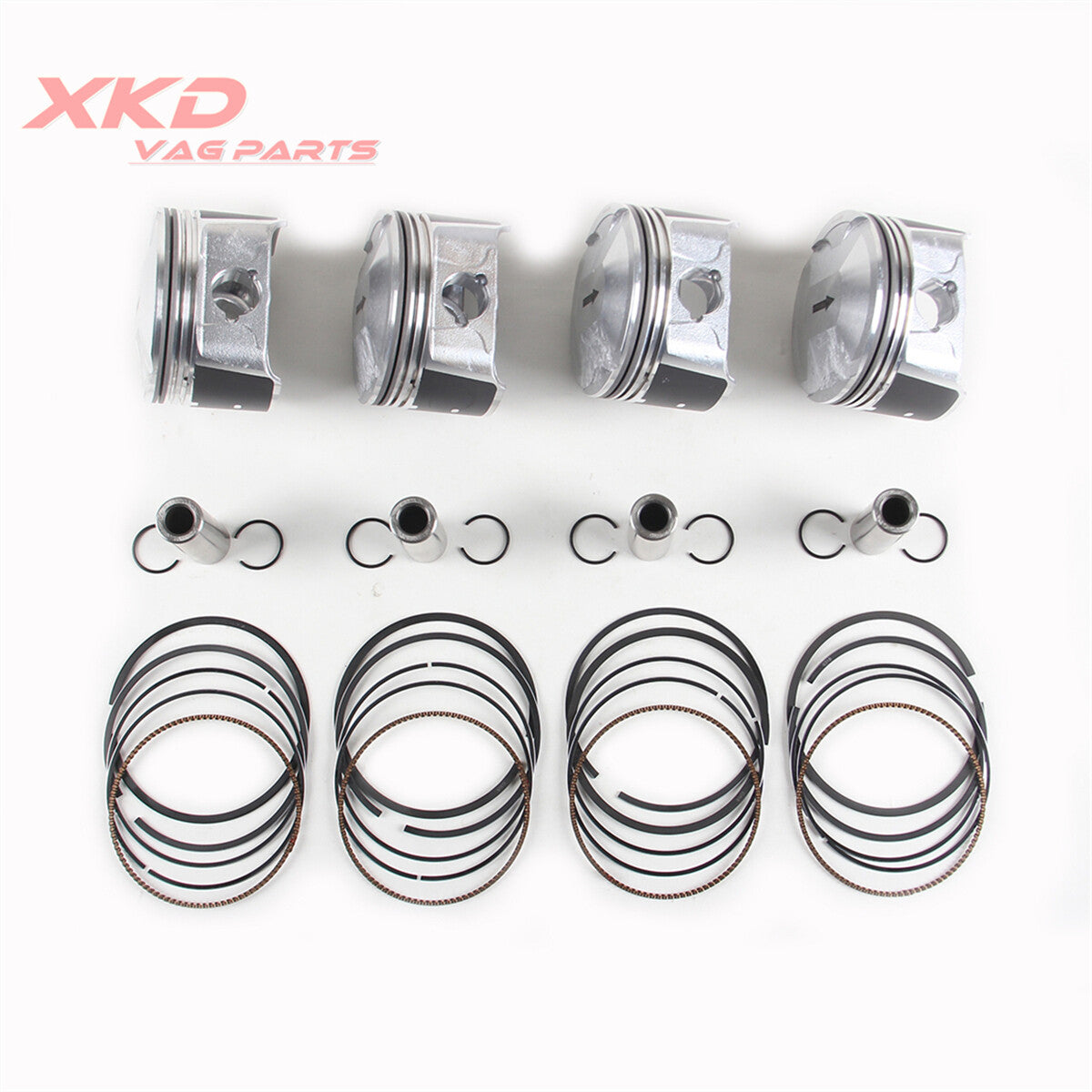 2.0L Piston and Ring Kit for Buick for Volvo for Chevrolet 12600456