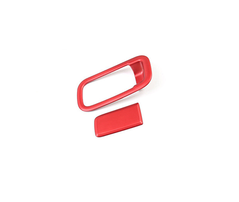 for Co -Pilot Storage Box Handle Sticker Trim for Honda Accord 10th 18-22 Bright Red