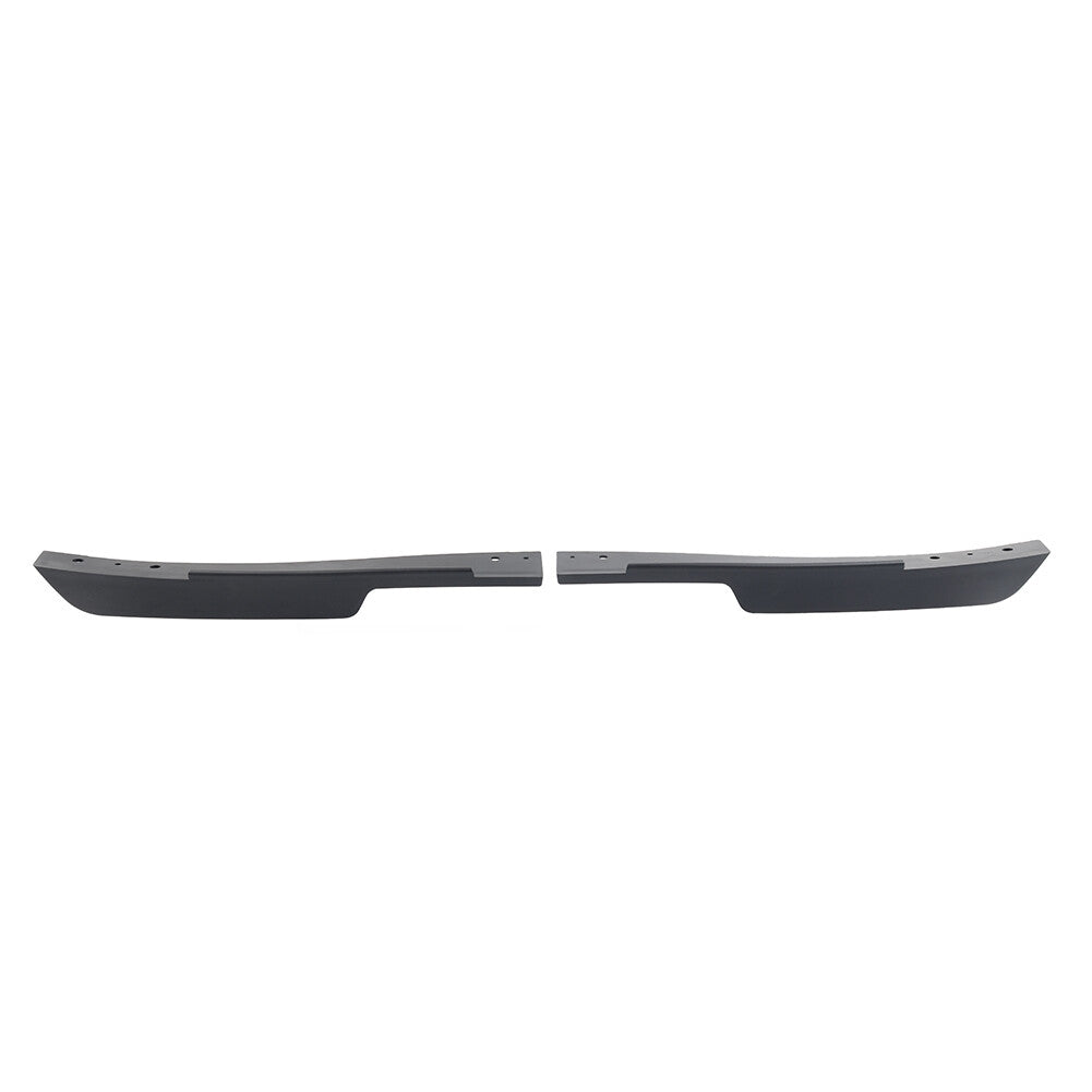 Pair Front Bumper Lower Air Deflectors Skirts Baffle for Jaguar F-Pace 2016-2023