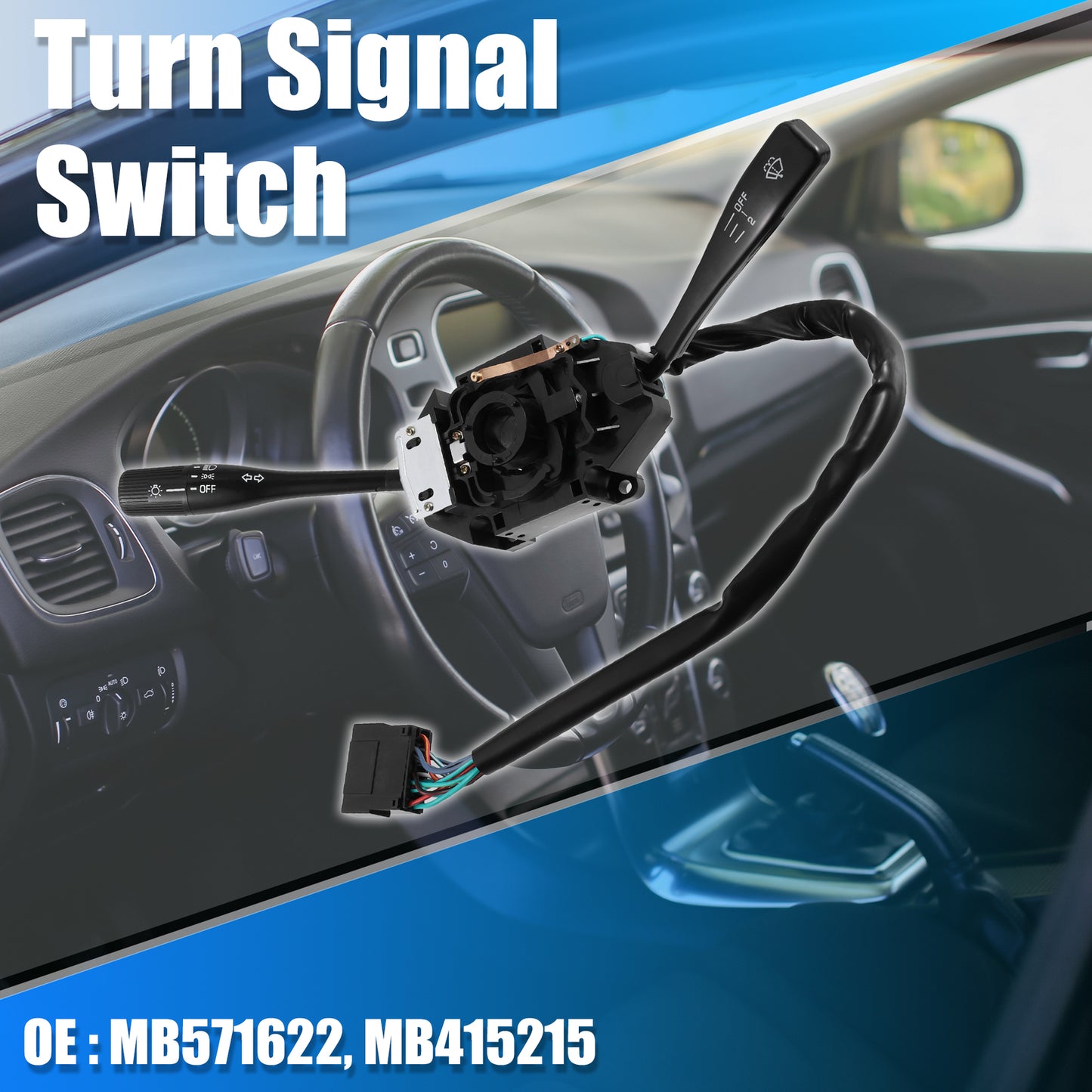 automotive turn signal wiper switch suitable for Mitsubishi L200 LHD GLS 1993-2004