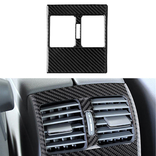 Carbon Fiber Vent Outlet Rear Trim for Mercedes-Benz W204 2007-2013