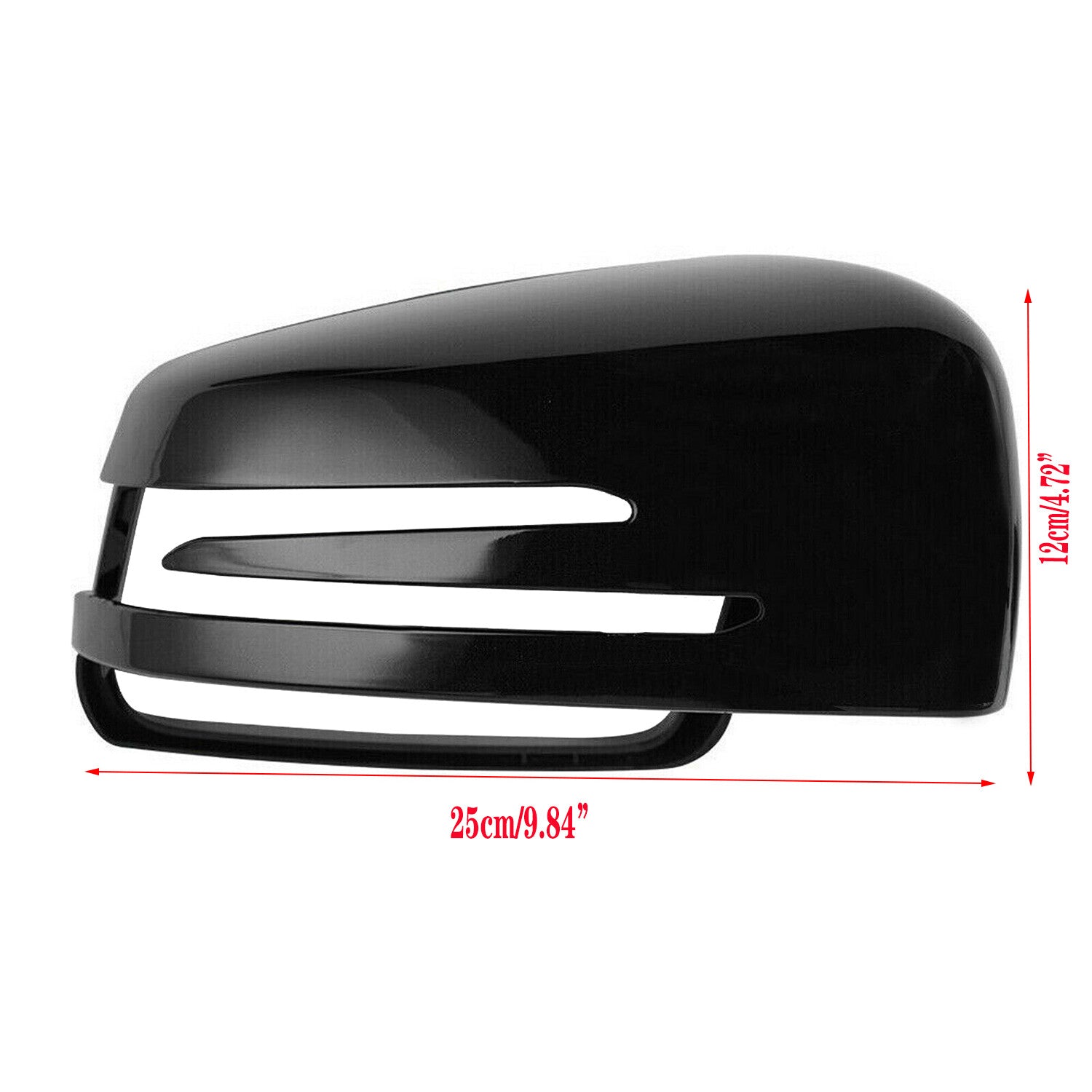 LR Side Wing Mirror Cover Caps For Fit for Mercedes A B C E S Class C207 W204 W212