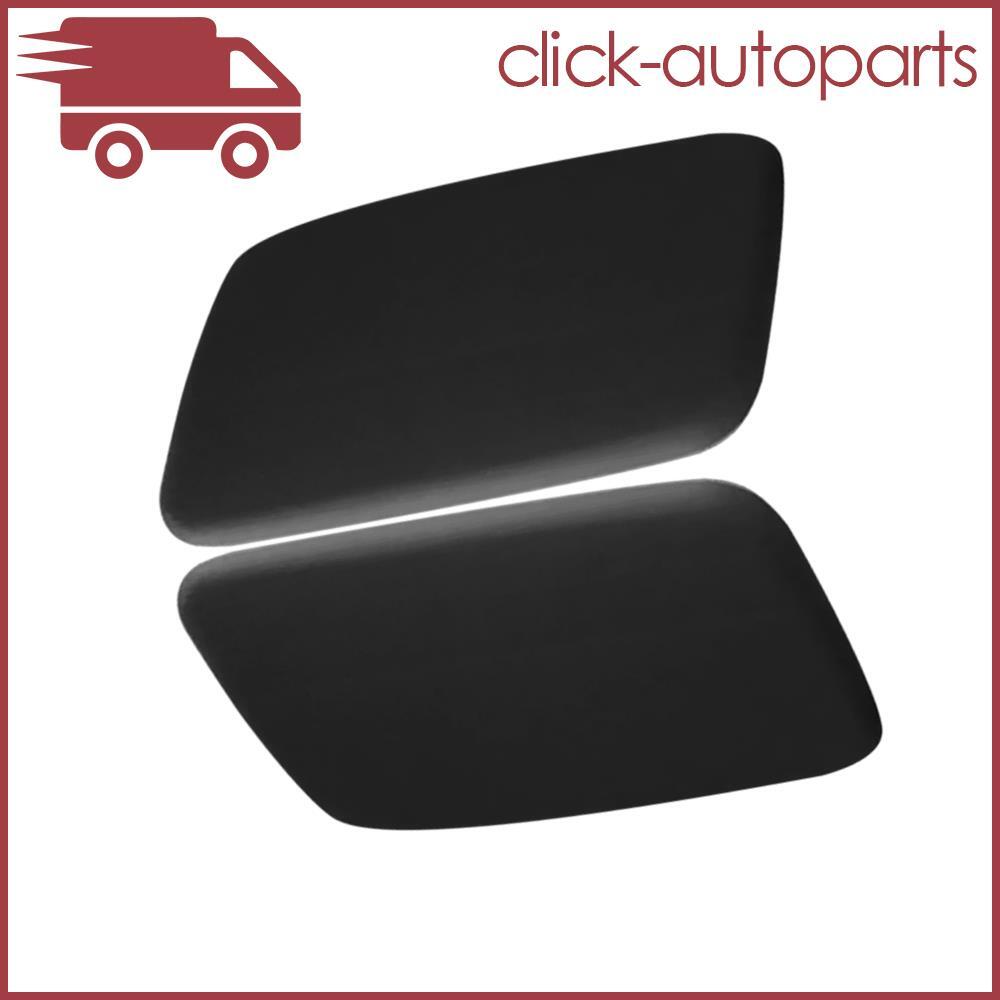 2x Left Right Headlight Washer Jet Nozzle Cover Unpainted Fits For ML W163 AMG