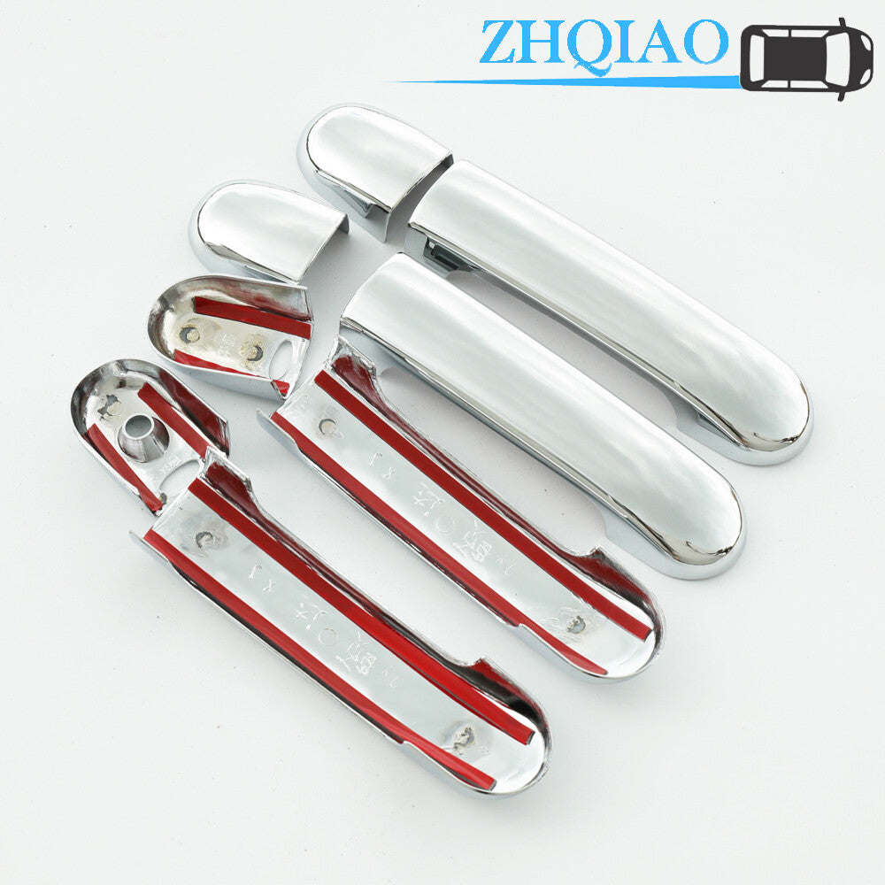 Chrome Door Handle Cover for Smart Fits for Nissan Versa Tiida Latio Livina 2009-2013
